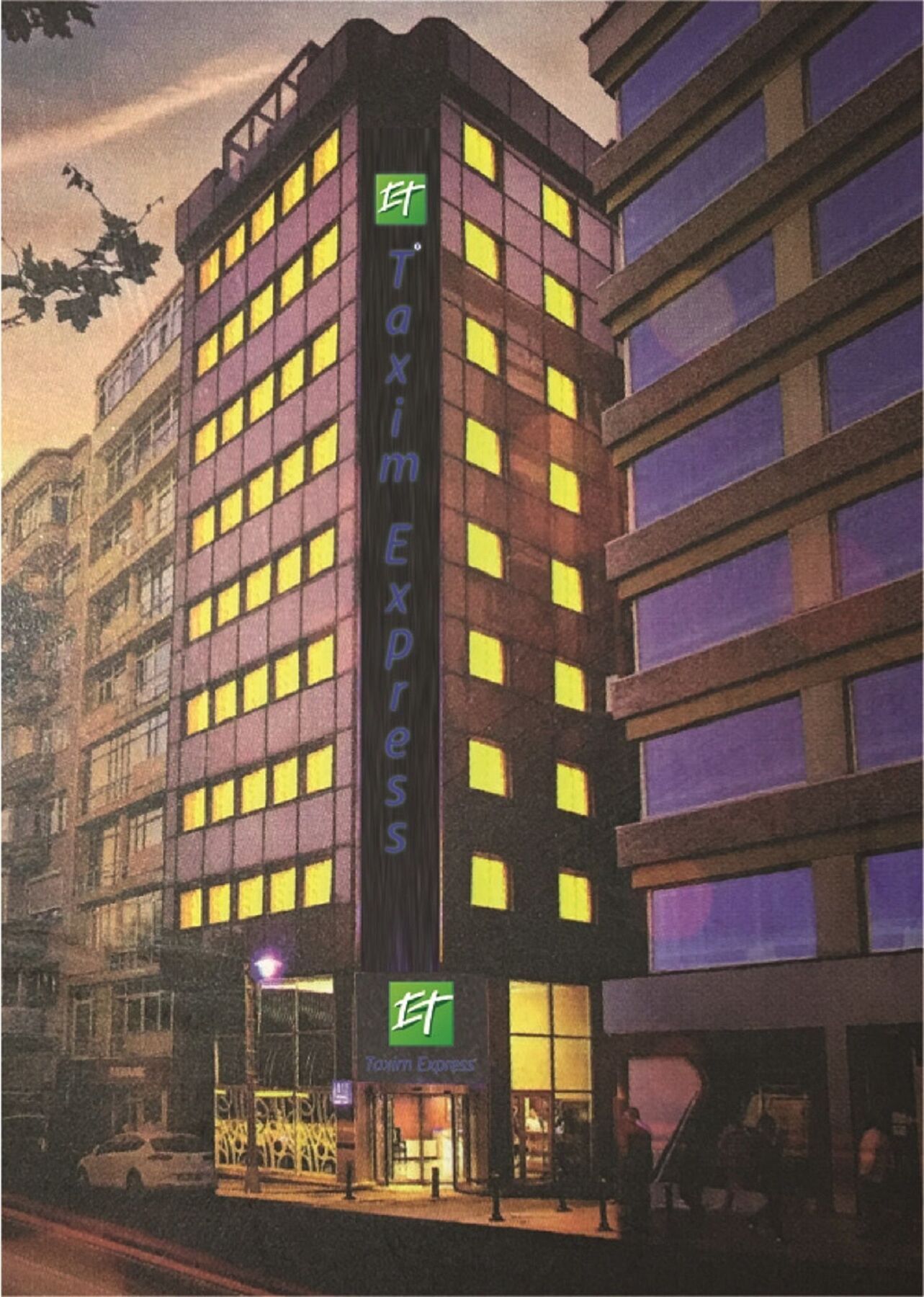 Taxim Express Bosphorus Hotel Istanbul Exterior foto